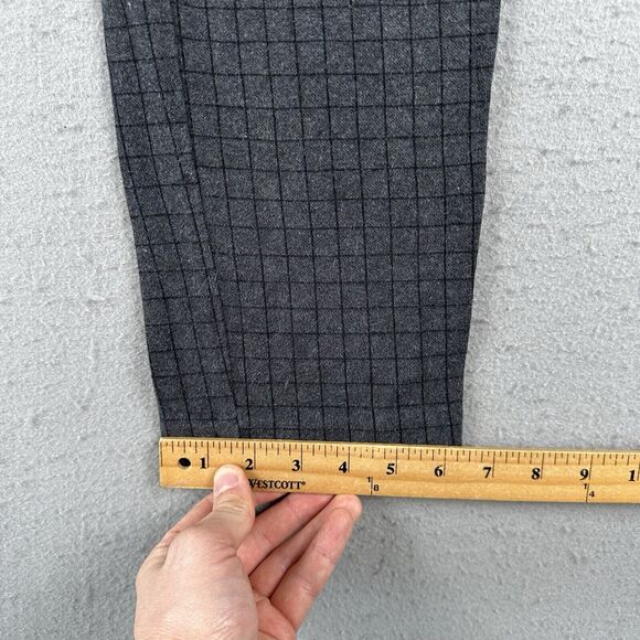 J‎ Jill Pants Women’s Small Black Check Pony Slim Leg Stretch Pull on Pleated - Picture 10 of 16